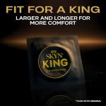 SKYN King Large Non-Latex Condoms for Comfort