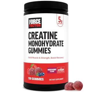 Force Factor Creatine Gummies for Muscle & Recovery