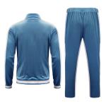 KISSQIQI Men's Gold Velvet Tracksuit Set