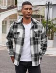 COOFANDY Men's Casual Flannel Fall Jacket