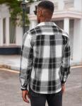 COOFANDY Men's Casual Flannel Fall Jacket