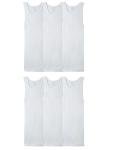 Fruit Of The Loom Men's Sleeveless Tank Top 6-Pack