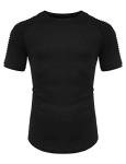 COOFANDY Men's Slim-Fit Short Sleeve Workout Tee