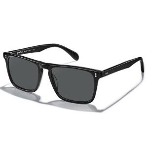 CARFIA Retro Polarized Men's Sunglasses - UV Protection