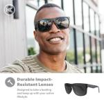 Knockaround Torrey Pines Polarized Sunglasses - Matte Black