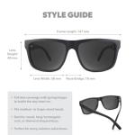 Knockaround Torrey Pines Polarized Sunglasses - Matte Black