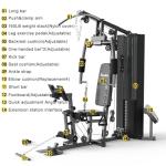 160LB Multifunctional Home Gym Equipment for Workouts
