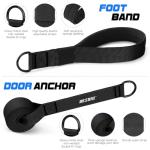 Pilates Bar Kit with Heavy Resistance Bands 210lbs