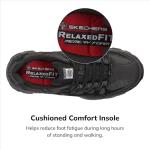 Skechers Men's Steel Toe Construction Shoes - Black