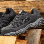 Skechers Men's Steel Toe Construction Shoes - Black