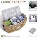 ETRONIK Tactical Duffle Bag with Shoe Compartment