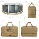ETRONIK Tactical Duffle Bag with Shoe Compartment