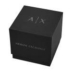 Armani Exchange Men's Black & Gray Chronograph Watch