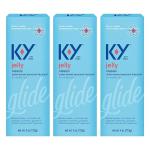 K-Y Jelly Classic Water-Based Personal Lubricant 3 Pack