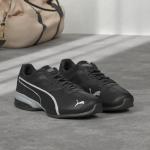 PUMA Men's Tazon 6 FM Shoes - Black/Silver