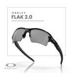 Oakley Flak 2.0 XL Black Polarized Sunglasses for Men