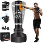 Freestanding 70'' Punching Bag with Gloves and Pump