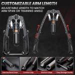 Adjustable 3-in-1 Arm Trainer for Home Workouts