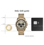 Armani Exchange Men's Chronograph Bronze Gold Watch