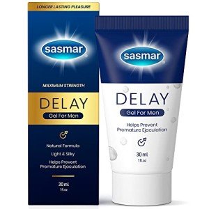 Sasmar Delay Gel for Men - Last Longer & Enjoy