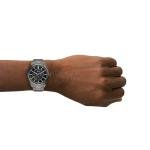 Fossil Men's Gunmetal Stainless Steel Multifunction Watch
