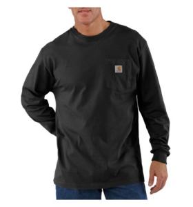 Carhartt Men's Heavyweight Long-Sleeve Pocket T-Shirt