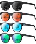 IKTOD 4 Pack Polarized Sports Sunglasses for Men
