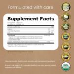 Organic Ashwagandha 2100 mg – Vegan Capsules