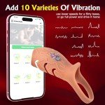 Vibrating Penis Sleeve and Ring for Men