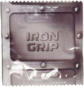 CautionWear Iron Grip Male Latex Condoms, 24 Count