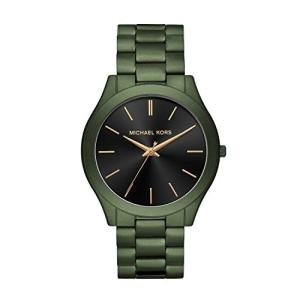 Michael Kors Men's Green Slim Runway Watch