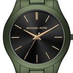 Michael Kors Men's Green Slim Runway Watch