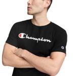 Champion Men’s Classic Script T-Shirt - Black, XL