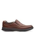 Clarks Men's Cotrell Free Tobacco Leather Loafers
