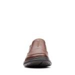 Clarks Men's Cotrell Free Tobacco Leather Loafers