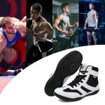 Men's High Top Wrestling Shoes for Weightlifting