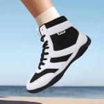 Men's High Top Wrestling Shoes for Weightlifting
