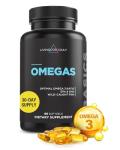 Livingood Daily Omega 3 Fish Oil Softgels