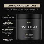 High-Potency Lion's Mane with Ashwagandha Capsules