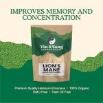 Organic Lion's Mane Mushroom Powder for Cognitive Support