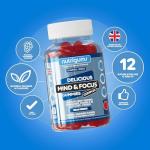 Mind & Focus Ashwagandha Gummies for Cognitive Health