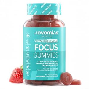 Focus Gummies: Ashwagandha, Lion's Mane & B12 Support