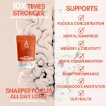 Organic Lion's Mane Mushroom Powder - 10X Strength