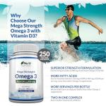 Nu U Nutrition Omega 3 & Vitamin D3 Softgels