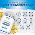 Nu U Nutrition Omega 3 & Vitamin D3 Softgels
