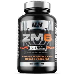 ZM6 High Strength Zinc Magnesium Supplement - 180 Capsules
