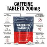 Caffeine 200mg Tablets for Energy and Focus
