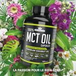 MCT Oil Capsules 1200mg - Energy & Metabolism Boost