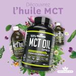 MCT Oil Capsules 1200mg - Energy & Metabolism Boost