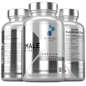 Premium Testosterone Booster for Men - 90 Vegan Capsules